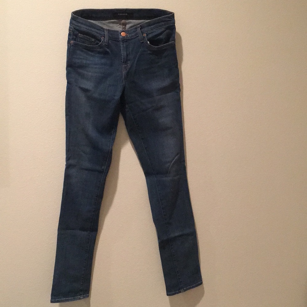 J Brand "Rail" Straight Leg Jeans - Bayside, S 29